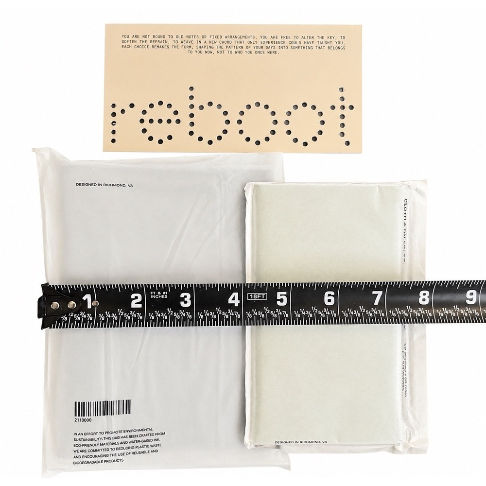 Cloth & Paper Planner Bundle Reboot Travelers Cover & One Book & Journaling Card